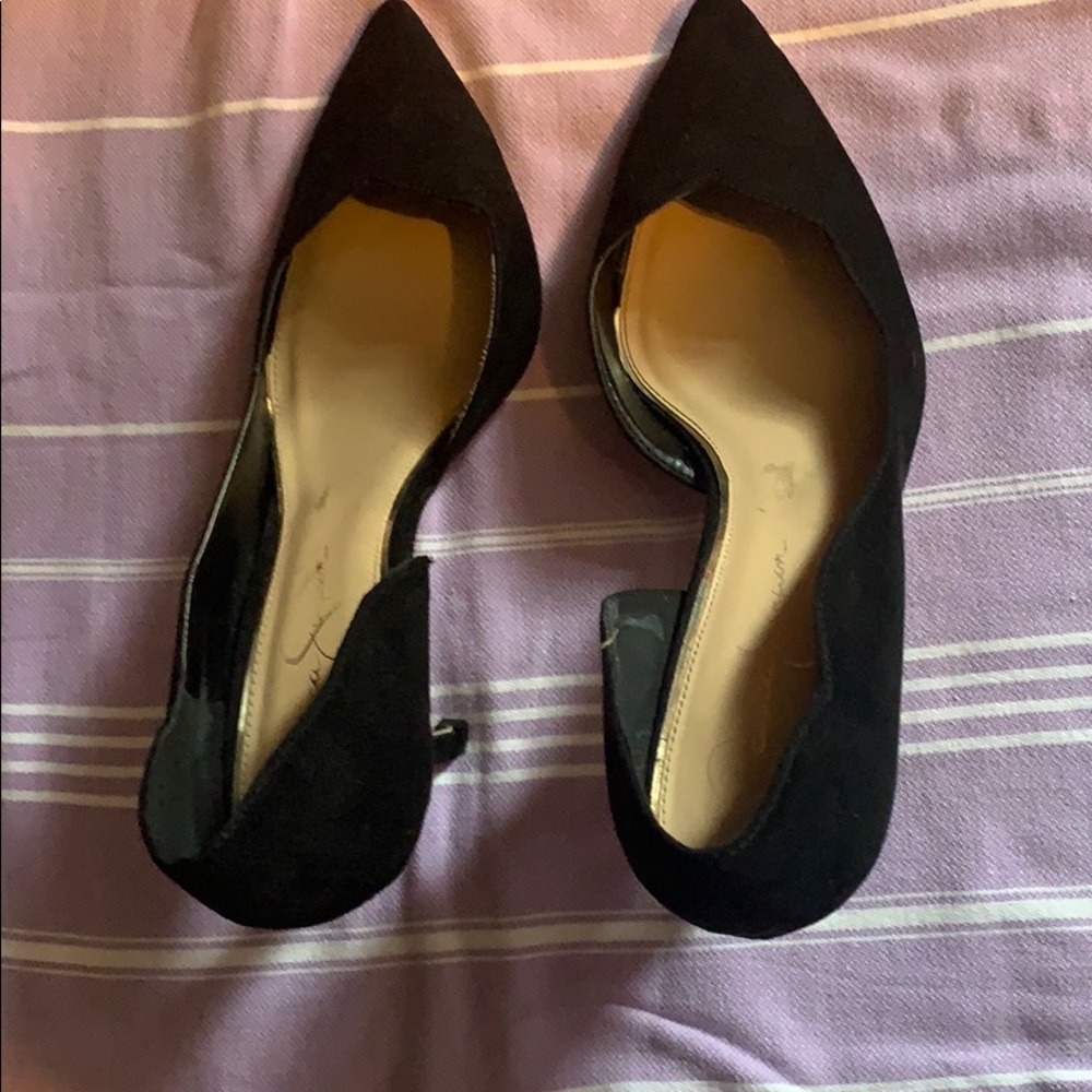 Black heels